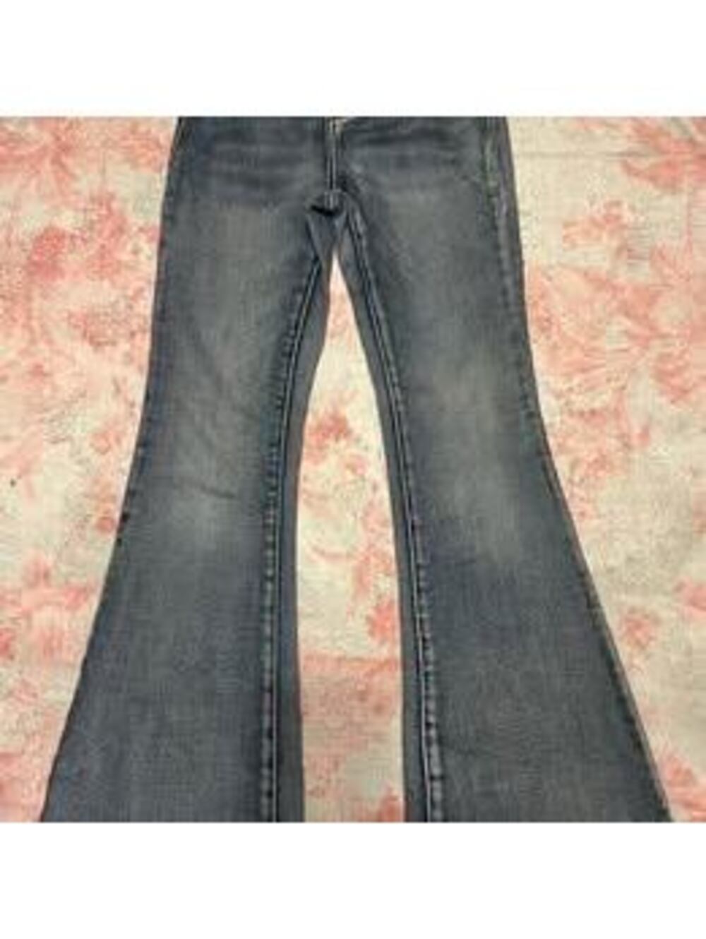 BKE Youth Girls Size 10 Distressed Flare Jeans – Light Wash